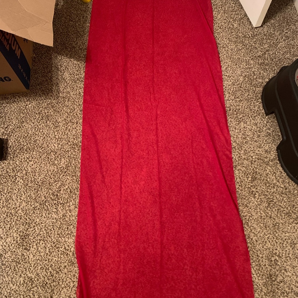 Talbots Red Scarf - Picture 5 of 5